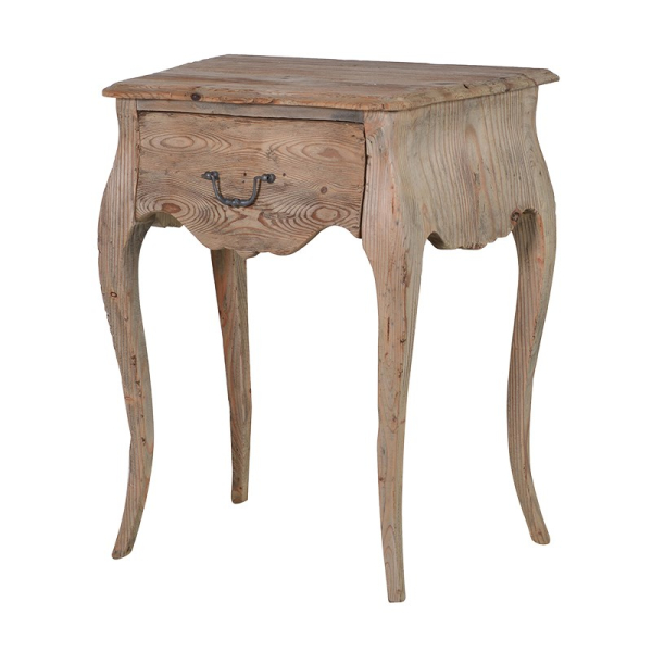 Giselle Reclaimed Pine French Nightstand