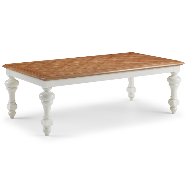 Gloucester Coffee Table With Parquet Top