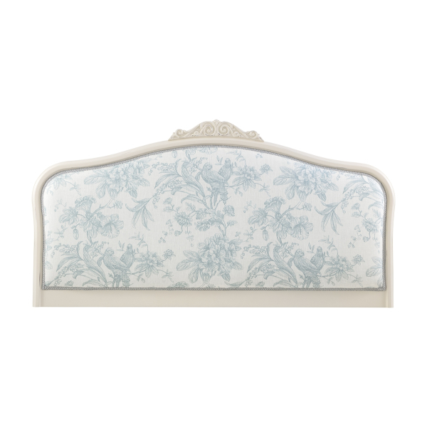 Ivory Upholstered French Headboard