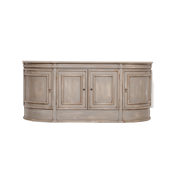 Large Wooden Distressed Sideboard