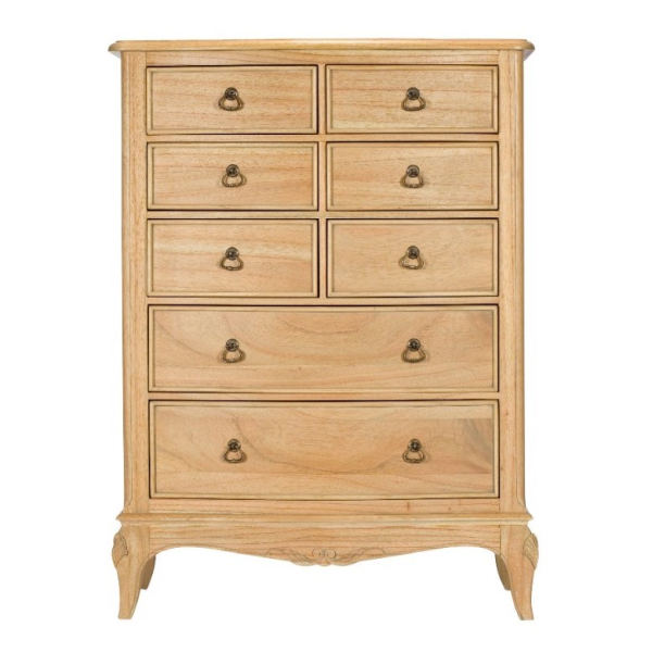 Legacey French Style Oak Chest of Drawers