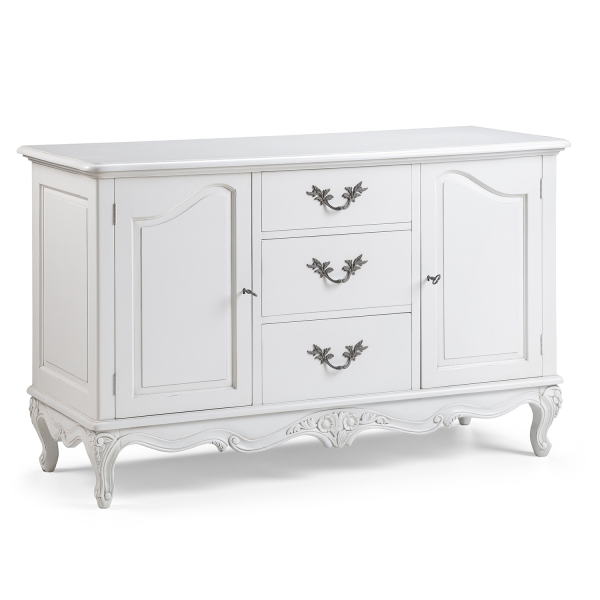 Provencale Antique White 3 Drawer Sideboard