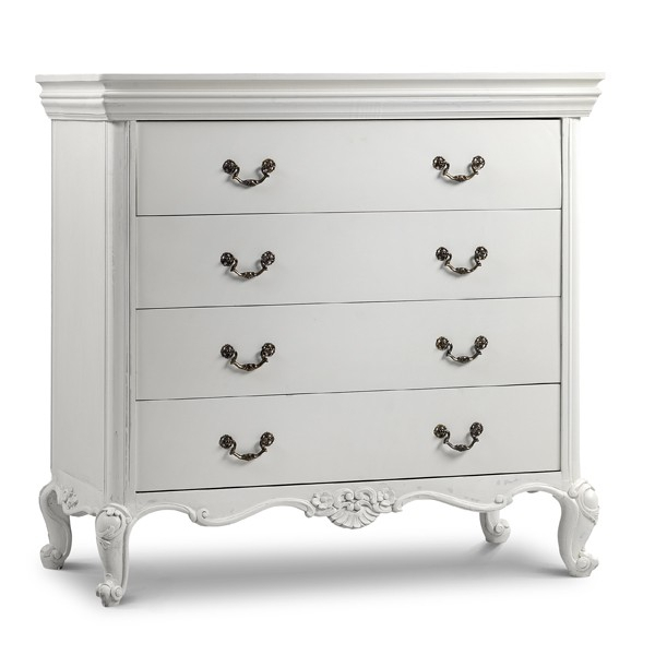 Sophia 4 Drawer French Style Chest