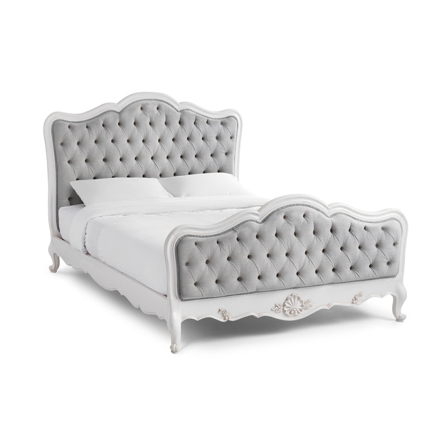 Yasmin Upholstered French Style Bed