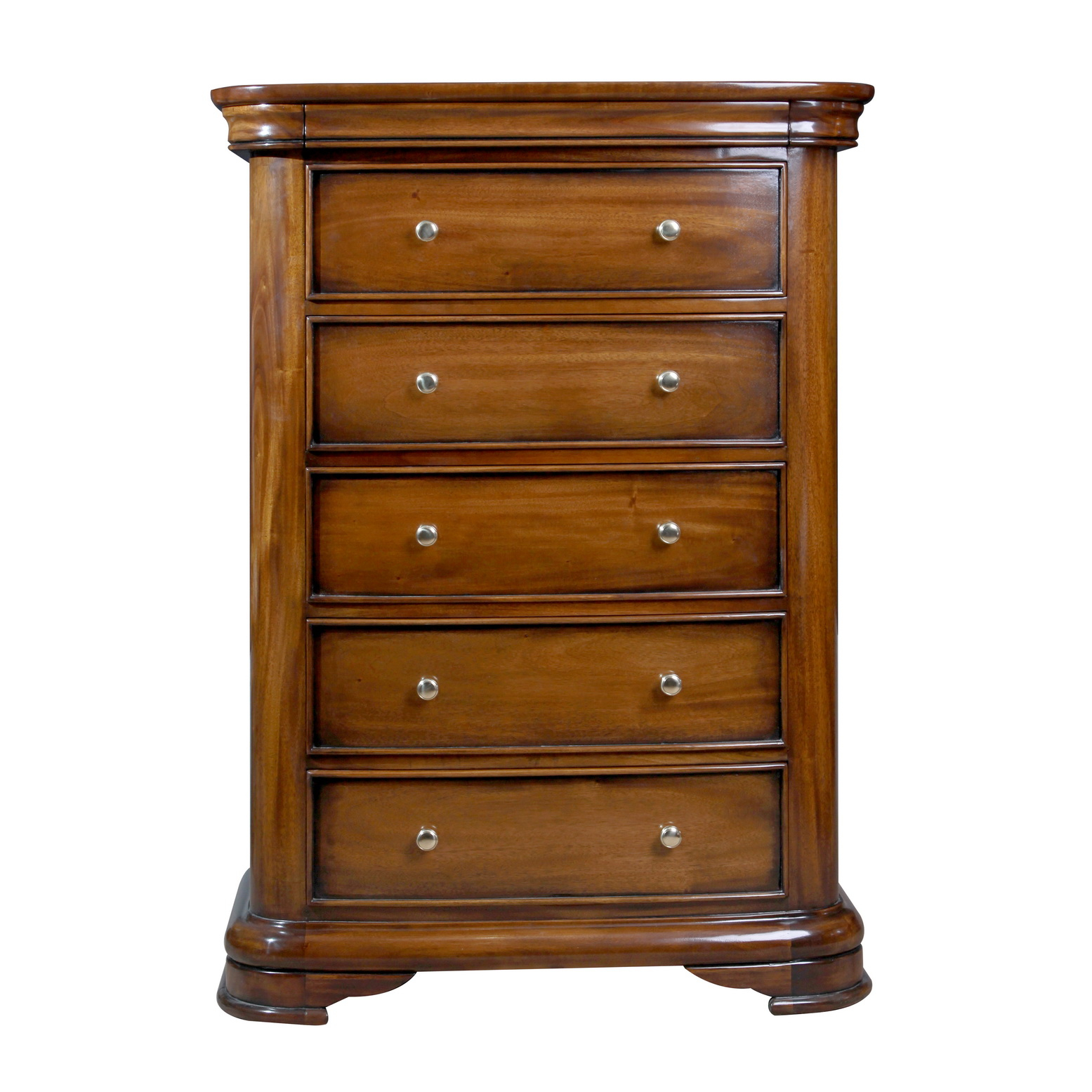 Antoinette French Sleigh 5 Drawer Tall Chest | French Bedroom Furniture ...